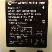 Термоконтролер ursamar-RK44 0/250°C, снимка 6 - Резервни части за машини - 36936135