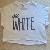 Дамска блуза Off White, снимка 1 - Тениски - 37016255