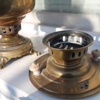 Месингов самовар за чай, снимка 8 - Антикварни и старинни предмети - 43271959