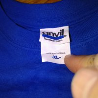 Ню Йорк хокей- тениска Анвил 100% памук размер ХЛ, снимка 5 - Зимни спортове - 28301840