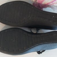 CLARKS черни, лачени – на платформа, № 40, снимка 10 - Дамски ежедневни обувки - 38445464