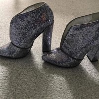 Нови обувки Just Cavalli Silver № 40, снимка 3 - Дамски обувки на ток - 38167055