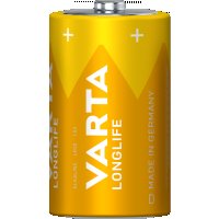 Алкални батерии Varta Longlife D LR20 2 броя, снимка 2 - Друга електроника - 43274378