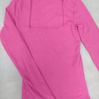 Много сладка розова блузка, снимка 1 - Блузи с дълъг ръкав и пуловери - 38712217