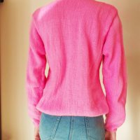 Ръчно плетена дамска блуза, снимка 8 - Блузи с дълъг ръкав и пуловери - 18762646