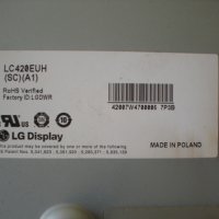 LED DISPLAY LC420EUH(SC)(A1) 6091L-1140E TV LG 42LE5500, снимка 1 - Части и Платки - 26326682