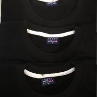 Черни блузи Адидас Adidas и Томи Хилфигер Tommy Hilfiger, снимка 1 - Блузи с дълъг ръкав и пуловери - 26862816