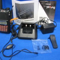 Нова Baofeng 6R 8W модел 2024 двубандова CTCSS, DCS PMR 136-174 400-520 От вносител, снимка 2 - Оборудване и аксесоари за оръжия - 43883628