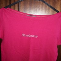 Дамска блуза по-къса Roccobarocco, снимка 5 - Тениски - 28933693
