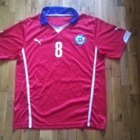 Футболна тениска на Чили Артуро Видал №8 размер М, снимка 1 - Футбол - 40000133