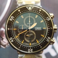 Масивен мъжки часовник ORIS Prodiver Chronograph 51мм quartz клас 6А+, снимка 1 - Мъжки - 28944650