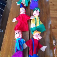 Стари кукли за куклен театър #2, снимка 2 - Други ценни предмети - 43185896