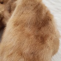 Дамско палто естествен косъм Л-ХЛ, снимка 4 - Палта, манта - 43798145
