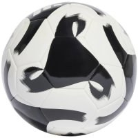 Футболна топка ADIDAS tiro club Replica, Бяло-черна, Размер 5 , снимка 2 - Футбол - 43883302