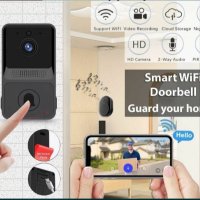 Интелигентен видео звънец Безжичен звънец Smart WiFi Дистанционен, снимка 6 - Друга електроника - 42951768