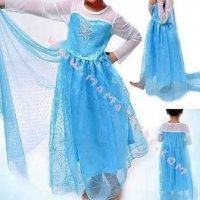 Рокля Елза от Замръзналото кралство, снимка 3 - Детски рокли и поли - 28645232