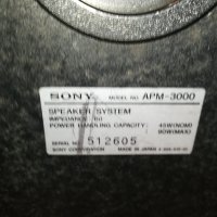 SONY APM-3000 MADE IN JAPAN-ВНОС SWISS 2901241558, снимка 16 - Тонколони - 44031339