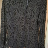 2 бр. Черни дамски блузи:10 лв. Размер S/M, снимка 3 - Ризи - 40526651
