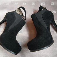 Дамски кожени обувки на висок ток Nine West , снимка 2 - Дамски обувки на ток - 43887548