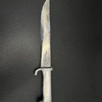 Голям майсторски нож с лъвска глава. №4872, снимка 5 - Антикварни и старинни предмети - 43513761