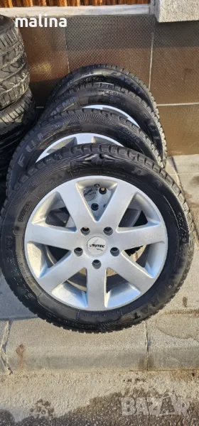 Джанти с гуми 16-ки за бмв , снимка 1