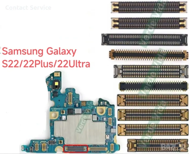 Samsung Galaxy S22/S22Plus/S22 Ultra FPC букса oсновна  платка , снимка 1
