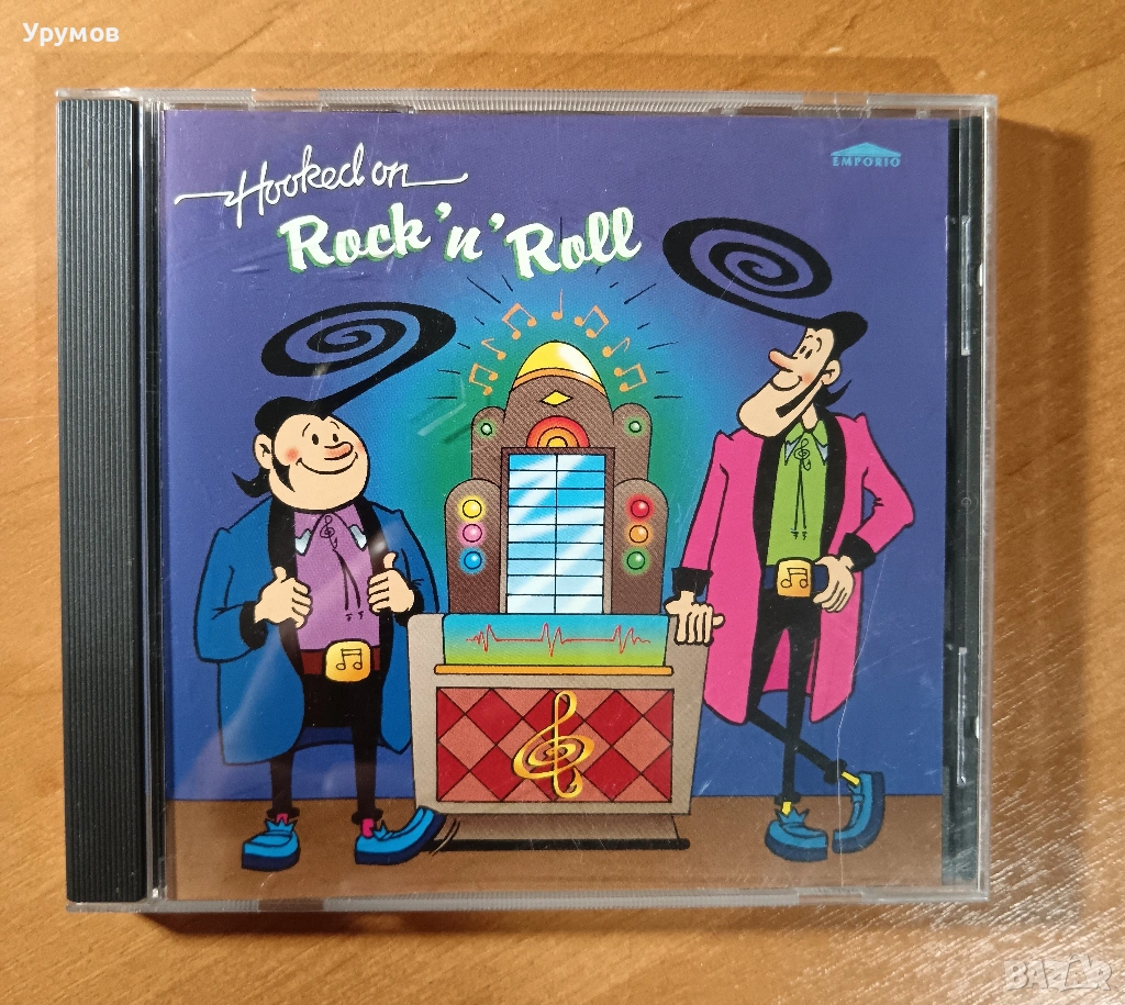 CD Ricky & The Rockets And Sweet Power – Hooked On Rock 'N' Roll, снимка 1