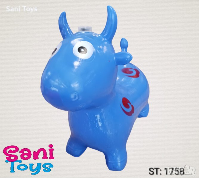 Надуваема Кравичка за подскачане, музикална, снимка 1