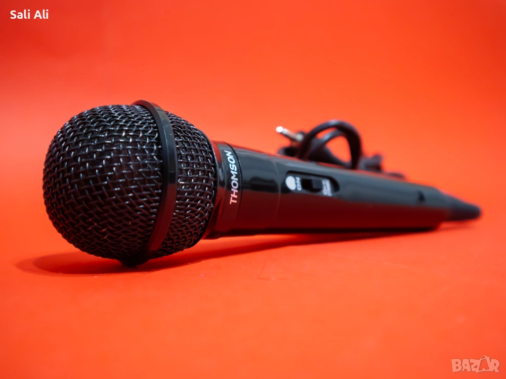 HAMA THOMSON M135D Динамичен Микрофон Внос Литва Като Нов Тестван, снимка 1