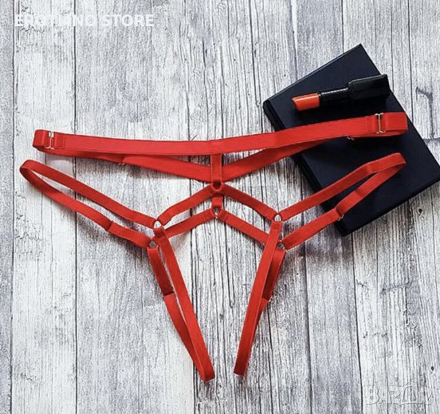 Еластични червени прашки, снимка 1