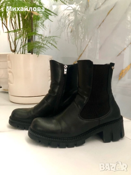 Дамски черни боти, снимка 1