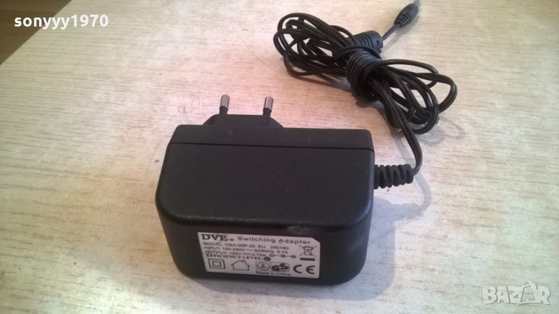 DVE 24V/0,75A-ADAPTER-ВНОС ХОЛАНДИЯ, снимка 1