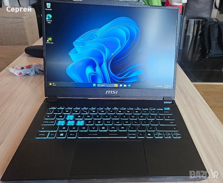 MSI Cyborg 14 A13vf 4060 8gb i7-13620H, снимка 1