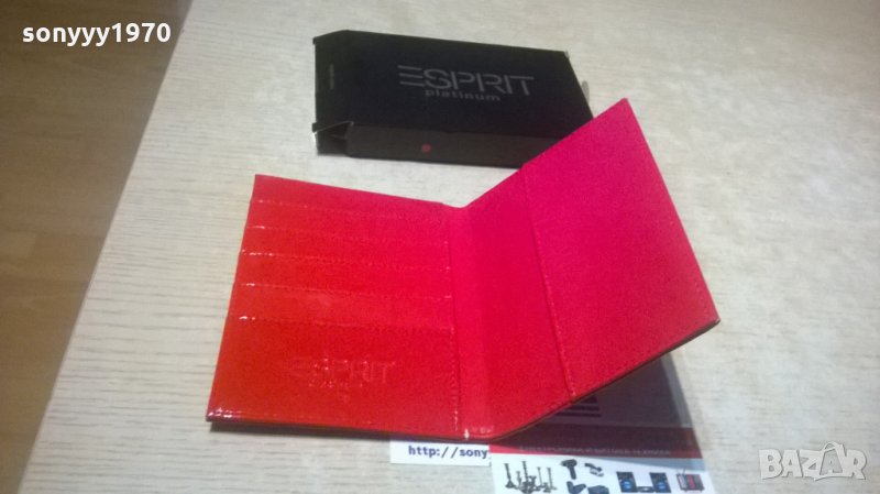 esprit platinum-red 20.5х14см-внос germany, снимка 1