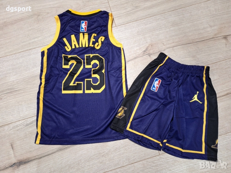 Детски баскетболен екип на Лейкърс #Леброн Джеймс #23!, снимка 1