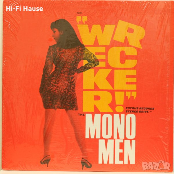 The Mono Men - Wrecker-Грамофонна плоча -LP 12”, снимка 1