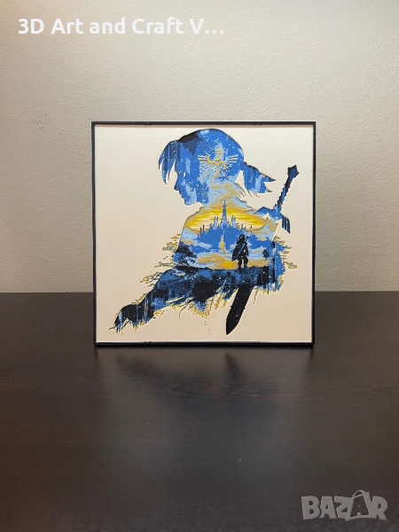 Релефни картини Legend of Zelda, снимка 1