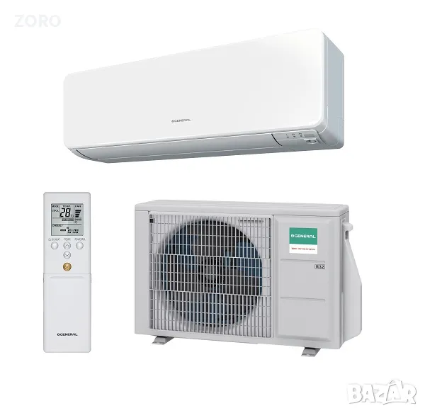 Хиперинверторен климатик Fujitsu General ASHG12KGTE / AOHG12KGCA, 12 000 BTU, Клас А+++, снимка 1