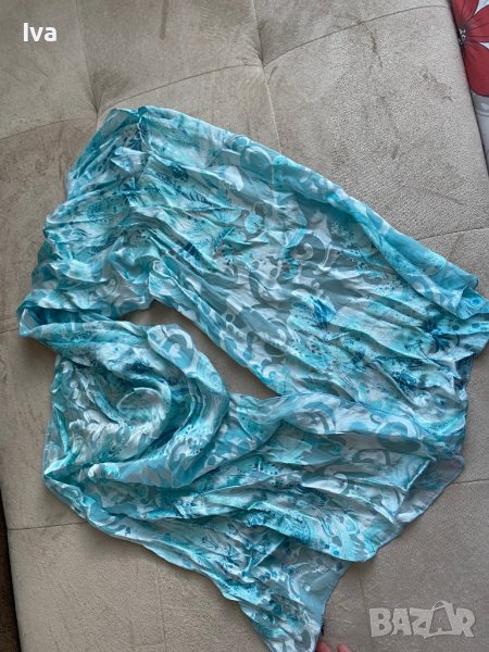 3 различни десена шал от коприна, снимка 1