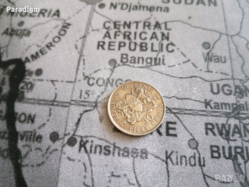 Монета - Кения - 50 цента | 1978г., снимка 1