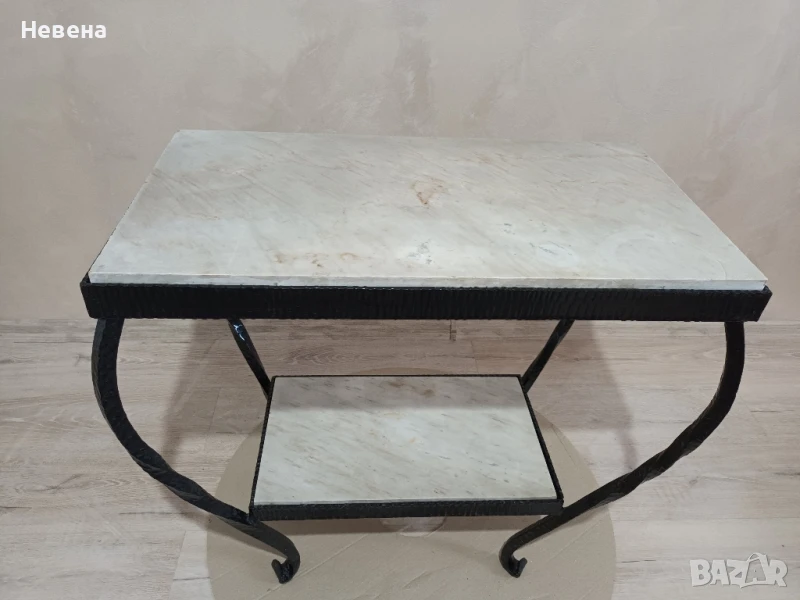 Маса от ковано желязо, снимка 1