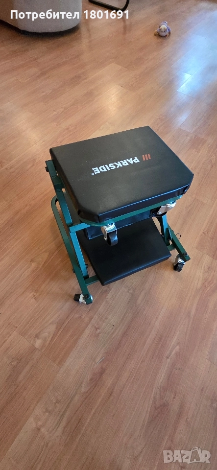 Parkside® 2 в 1 лежанка и работна табуретка , снимка 1