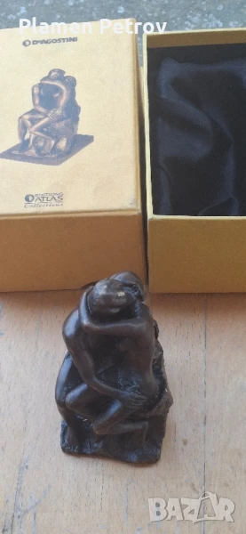 бронзова склуптора на Роден и сак Енцо Нори , снимка 1