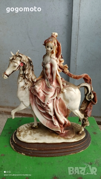 Статуетка арт винтидж, стара, стар, старо, снимка 1