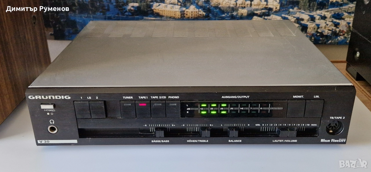 Усилвател Grundig V-30, снимка 1