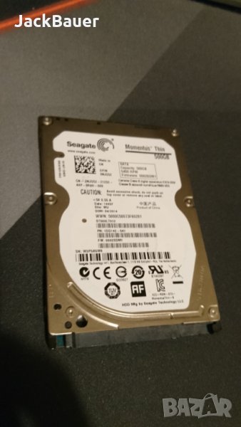 Лаптоп хард диск Seagate 2.5" 500GB, снимка 1