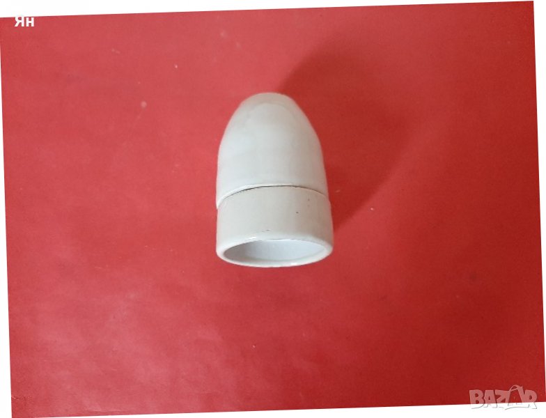 Българска Порцеланова Фасунга за мощни Живачни Лампи Е40 , снимка 1