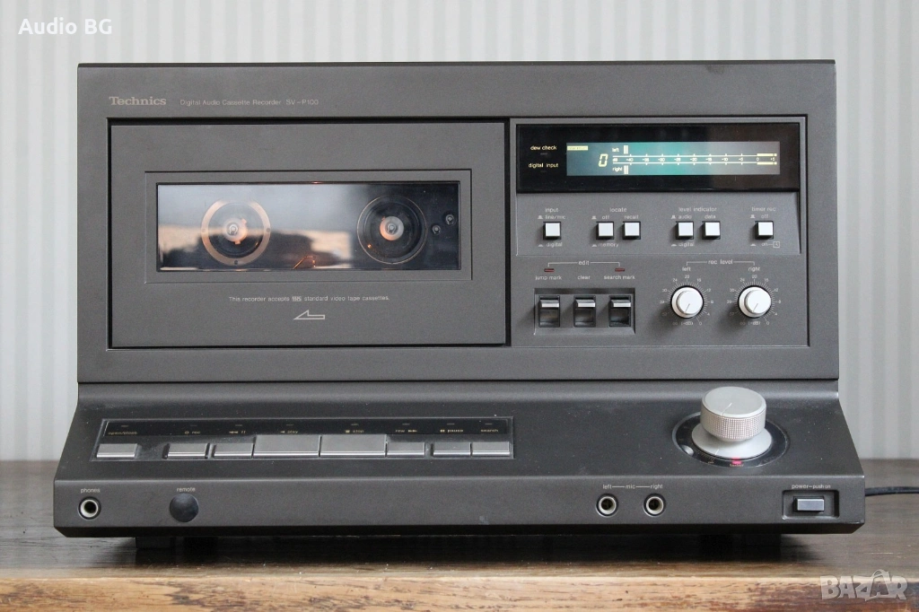 Technics SV-P100 Audio Cassette Recorder Top, снимка 1