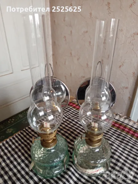 Стари газени лампи - номер 5, снимка 1