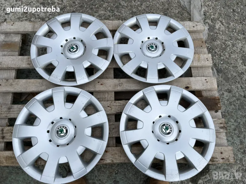 16 цола Тасове SKODA Yeti Octavia Оригинал 3T0601147, снимка 1